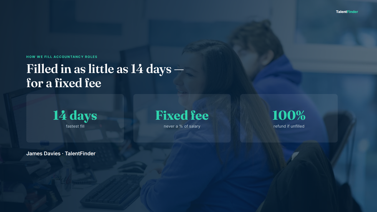 How we fill Accounting & Finance roles — video walkthrough